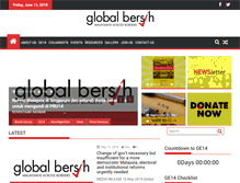 Tablet Screenshot of globalbersih.org